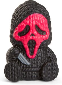 Ghost Face 1.75" Micro Vinyl Figure Fluorescent Pink – Handmade by Robots