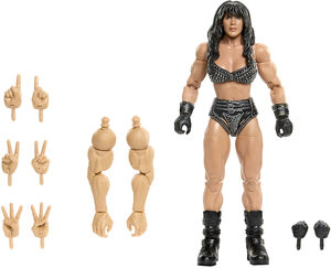 WWE Elite Collection 6" Summerslam Chyna Action Figure with Jesse Ventura Build-A-Figure Part