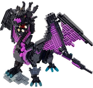 Nanoblock - Animal Deluxe - Sights to See Series - Dragon Building Kit