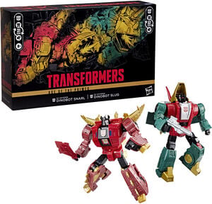 Transformers - Age of the Primes - Leader Class G2 Dinobot Slug & Snarl Action Figure 2-Pack
