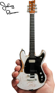 Johnny Ramone Signature 1965 Mosrite Ventures II 10 Inch Miniature Guitar