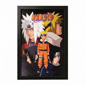 Naruto Classic - Naruto Group 11x17 Framed Gel Coat