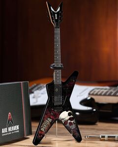 Dimebag Pantera Dean Far Beyond Bootleg Graphic ML 10 Inch Miniature Guitar