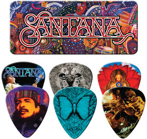 Santana - Pick Tin - Supernatural Tin with 6 Picks