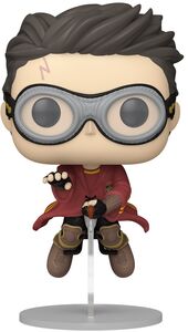 Funko POP! Movies: Harry Potter and the Prisoner of Azkaban - Harry with Broom, Quidditch