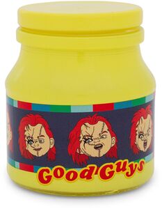Child's Play - 4.5oz Glass Storage Jar with Lid - Chucky Expressions