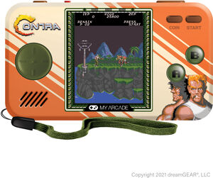 My Arcade - Contra Pocket Player Handheld Portable Game System