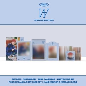 2022 Season's Greetings (incl. 68pg Photobook, 28pg Desk Calendar, 10pc Photocard Set, Photo Frame & 10pc Postcard Set + Hand Mirror & Message Card)
