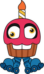Youtooz - Five Nights at Freddy's - Pin - Party Mr Cupcake Bobble