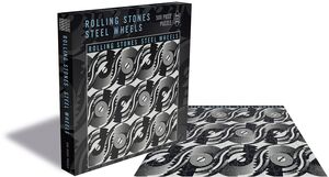 RockSaws - Rolling Stones Steel Wheels (500 Piece Jigsaw Puzzle)