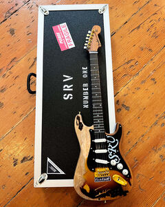Stevie Ray Vaughan # One 10 Inch Guitar & Flight Case Set Replica