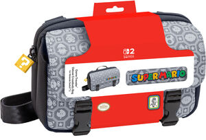 Switch 2 Accessory: RDS - Game Traveler Deluxe Super Mario Crossbody Bag