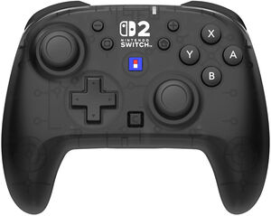 Switch 2 Accessory: HORI-Wireless HORIPAD Turbo (Black) for Nintendo Switch 2