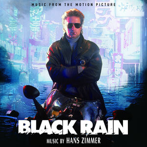 Black Rain (Original Soundtrack) - Transparent Blue Neon Colored Vinyl