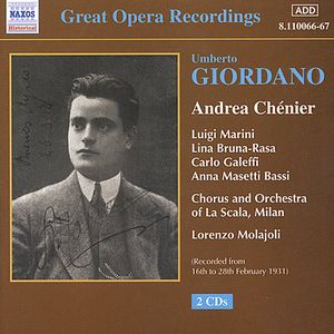 Andre Chenier-Comp Opera