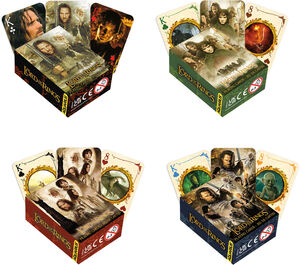 Lord of the Rings Playing Cards 12-Piece Blind Box PDQ Countertop Display