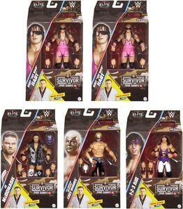 WWE Elite Collection 5-Piece K Assortment (Survivor Series: War Games with Nick Aldis BAF)
