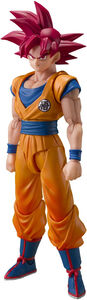 Tamashii Nations - Dragon Ball Super - S.H.Figuarts - Super Saiyan God Son Goku (God Aura) Action Figure