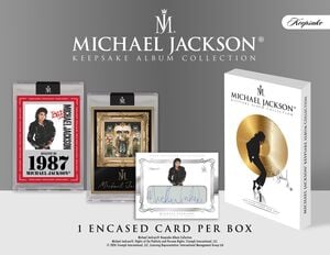 Keepsake - Michael Jackson Album Collection Spotlight Series trading card box