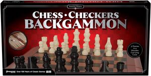 Pressman Premium Classics: Chess, Checkers, Backgammon