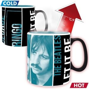 The Beatles - Magic Mug - Let it Be Heat Change Mug