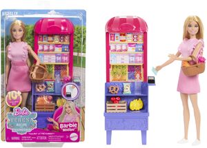 Barbie and Teresa: Recipe for Friendship Malibu at the Market Doll and Playset