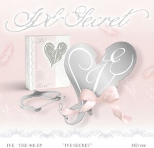 Ive Secret - MD QR Card Version - incl. Mirror Keyring, Photocard Se + Accordion Lyrics Paper