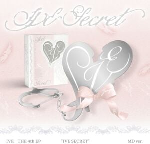 Ive Secret - MD QR Card Version - incl. Mirror Keyring, Photocard Se + Accordion Lyrics Paper