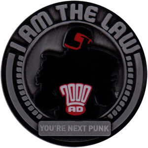 2000 AD - Limited Edition Coin - Judge Dredd Mega-City One