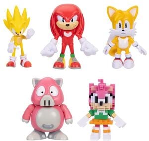 Sonic the Hedgehog - 35th anniversary 4 inch articulated Figures Wave 25 assortment