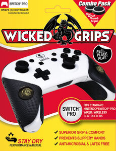 Switch Accessory: Wicked Grips PRO Controller and Thumb Grip Combo