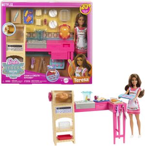 Barbie and Teresa Recipe for Friendship: Teresa Doll and Playset