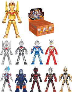 Blokees - Ultraman - Galaxy Version - 11: The Nexus Of Light 9ct Model Kit Display