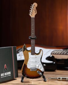 Kenny Wayne Shepherd Fender Strat Vintage Sunburst 10 Inch Miniature Guitar