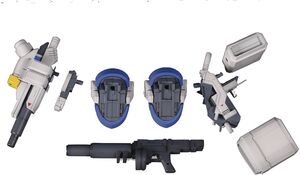 Plum - POWER DoLLS 2 - X-4+ PD-802 Weapon Set 2 1/35 Plastic Model Kit