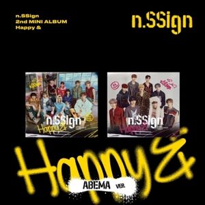 Happy & - Abema #1 Version - Random Cover - incl. Folded Poster + Photocard