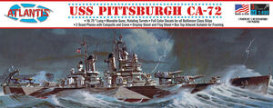 USS Pittsburgh (CA-72) Baltimore-Class Heavy Cruiser 1:490 Scale Model Kit