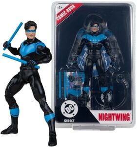 McFarlane Toys - DC Direct - Page Punchers - Nightwing (Nightwing #81) 7 Action Figure with Comic