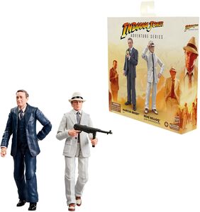 Indiana Jones: Raiders of the Lost Ark - Adventure Series - Marcus Brody & René Belloq (Ark Showdown) Action Figure 2-Pack