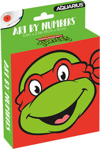 Teenage Mutant Ninja Turtles - Micro Art by Numbers - Raphael (3.5 x 3.5)(TMNT)