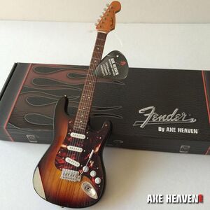 Fender Strat Miniature Sunburst Tortoise Pickguard Model 10 Inch Miniature Guitar