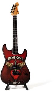 The Mini Axe - Bon Jovi - Forever Tour - Mini Guitar Replica Collectible