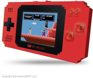 My Arcade - Pixel Player Portable Handheld Game System - 300 Games