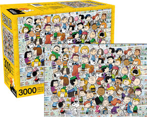 Peanuts Cast 3000 Pc Puzzle