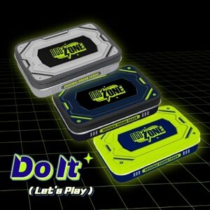 Do It - Let's Play -Random Tin Case QR Card Version - incl. Coupon Card, Folded Poster Lyrics, 2 Photocards, 10 Agent Card pack + Card Holder