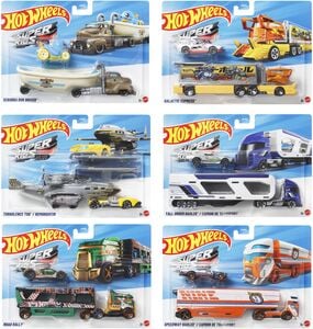 Hot Wheels Super Rigs 6-Piece F Assortment