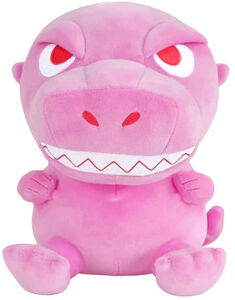 Super7 - Toho - Super Duper Plush Wv4 - Godzilla '89 (Pink)
