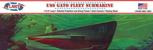 USS Gato (SSN-212) World War II Fleet Submarine 1:240 Scale Model Kit