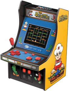 My Arcade - Burger Time Micro Player Retro Arcade Machine - 6 Inch