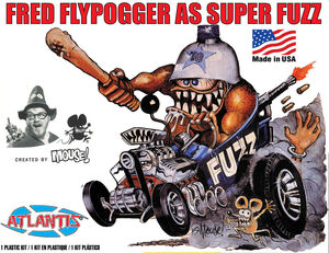 Atlantis Toy and Hobby - Superfuzz Fred Flypogger Model Kit (Net)